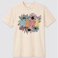 Retro Floral Mama T-shirt - Wildflower Mama Tee - Perfect Mother's Day Gift for New Moms