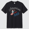 US Dad Cowboy Shirt - Western Patriotic Father’s Day Tee - American Flag Hat Design