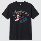 US Dad Cowboy Shirt - Western Patriotic Father’s Day Tee - American Flag Hat Design