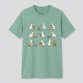 Cute Goose Gardener T-Shirt - Funny Gardening Graphic Tee for Plant Lovers