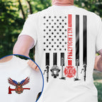 The Thin Red Line American Eagle Firefighter T-Shirt