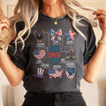 Independence Day, Gift for 4th of july, American Flag, God Says I Am Comfort Colors T-shirt