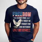 Live Like Charlie Freedom T-Shirt - Freedom Is Not Free Tee