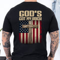 God Christian Cross T-Shirt God's Got My Back T-Shirt
