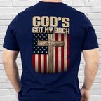 God Christian Cross T-Shirt God's Got My Back T-Shirt