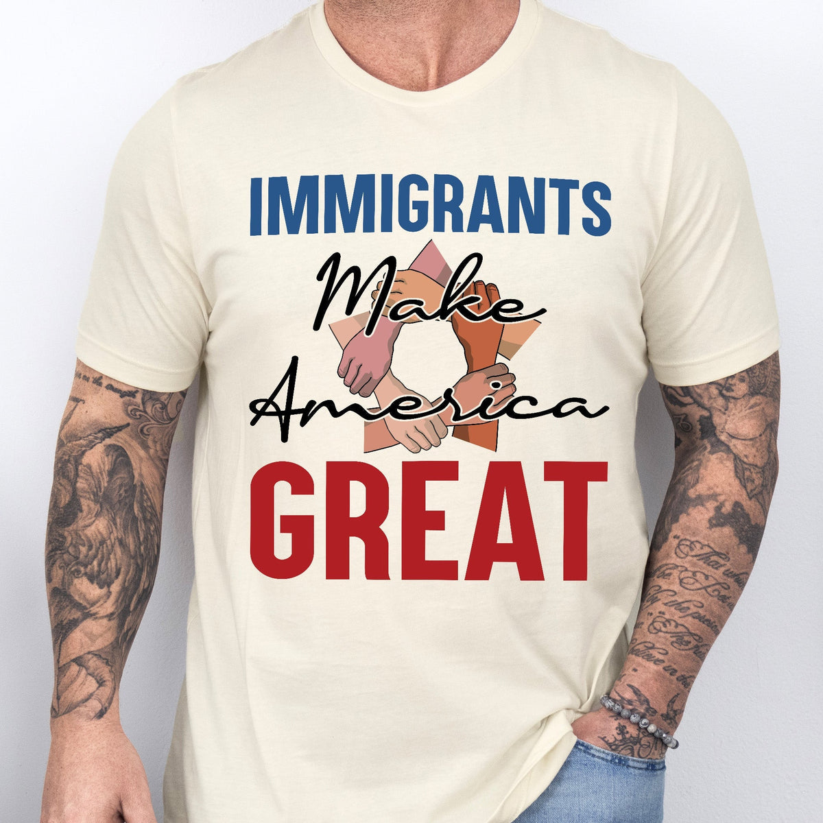 Immigrants Make America Great T-Shirt